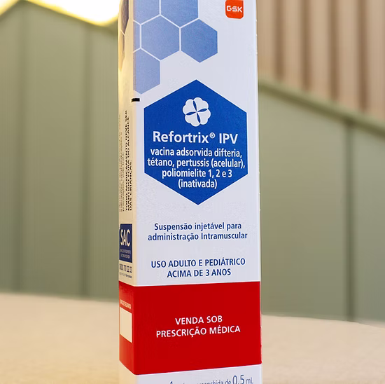 VACINA COMBINADA: DTPa + IPV (4 em 1)